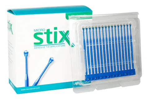 Aplikator z końcówką klejącą - Micro-Stix 64 szt. Microbrush International
