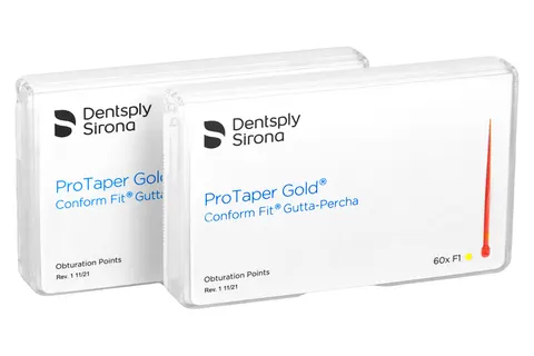 ProTaper Gold Gutta-Percha 60 szt. Densplay Sirona