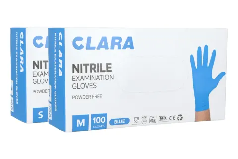 Rękawiczki nitrylowe Clara 100 szt.