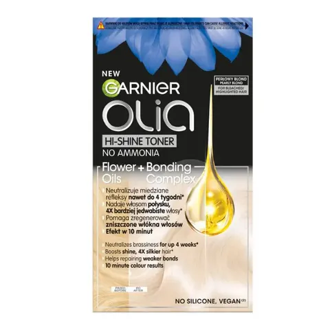 Garnier Olia Hi-Shine Toner koloryzacja tonująca 10.2 Perłowy Blond