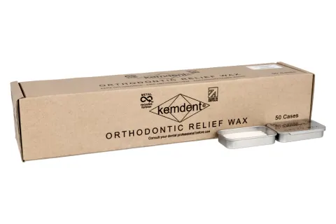 Wosk ortodontyczny 50 szt. Kemdent