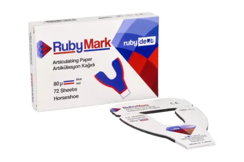 Kalka RubyMark 80µ podkowiasta 72 szt. RubyDent