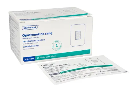 Opatrunek na ranę sterylny 50 szt. Steriwund