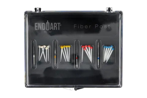 FiberPost zestaw (20 wkładów + 4 wiertła) EndoArt