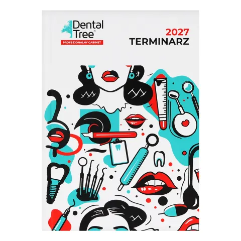 Terminarz dla stomatologa A5 2027 x 1 szt. wzór 1