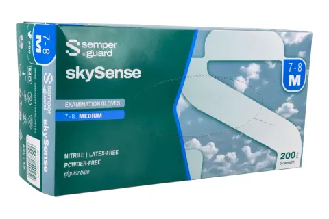 Rękawiczki nitrylowe Semperguard 200 szt.