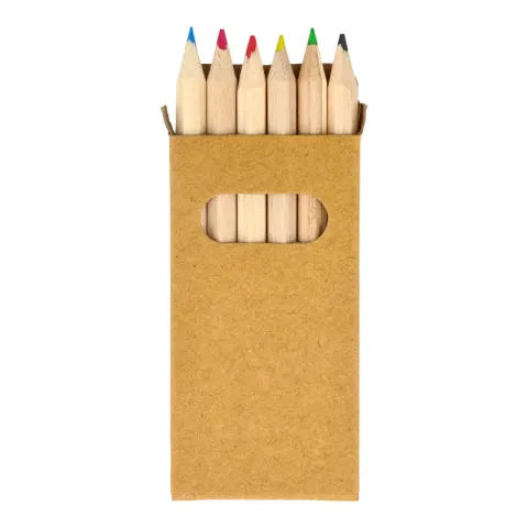 Zabawka - Kredki drewniane mini 6 szt.