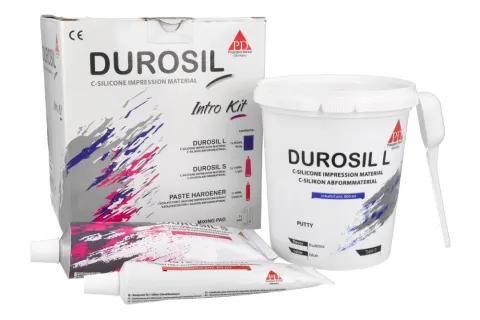 DUROSIL Intro Kit ( L + S + Paste Hardener) President Dental
