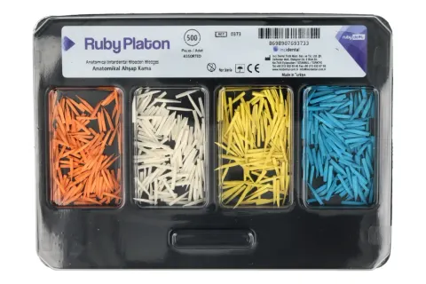 RubyPlaton Kliny drewniane 500 szt. RubyDent