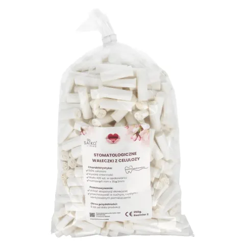 Wałeczki celulozowe 250 g Saiko