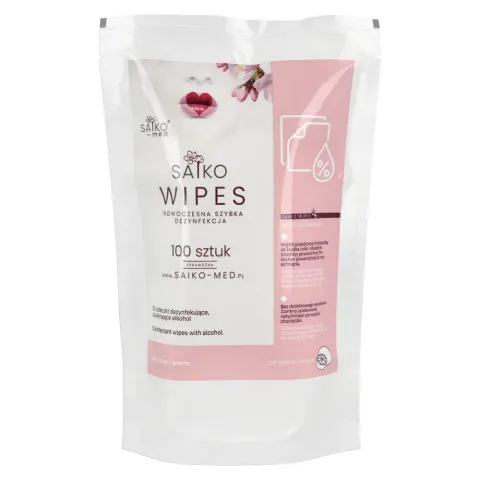 Chusteczki Saiko Wipes 100 szt. wkład