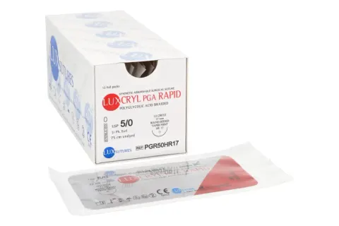 Nici wchłanialne LUXCRYL RAPID 12 szt. LUXsutures