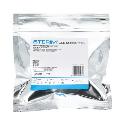 Test kontroli mycia Clean Control 100 szt. Sterim