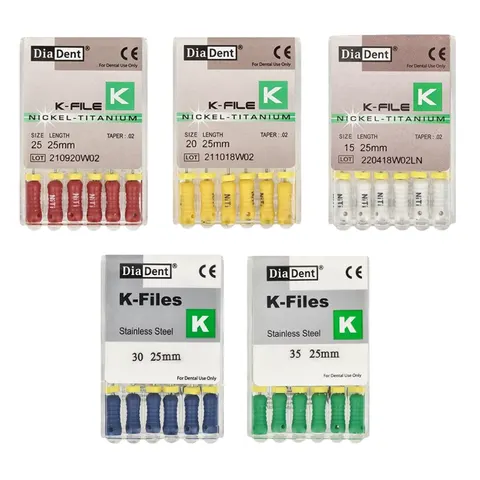 Pilniki K-Files 6 szt. Diadent