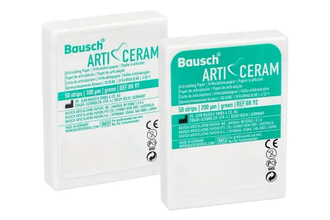 Kalka artykulacyjna w paskach ARTI CERAM Bausch