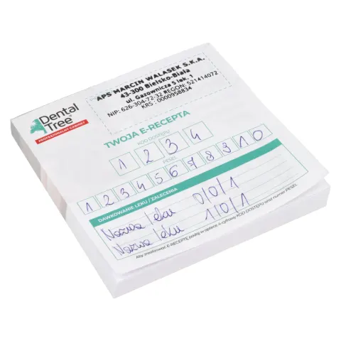 Bloczek - E-RECEPTA 100 kartek