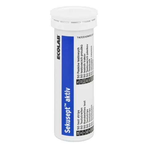 Paski testowe Sekusept aktiv 50 szt. Ecolab