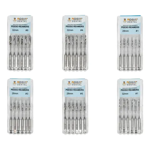 Poszerzacze Peeso 6 szt. Rogin Dental