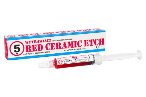 Red Ceramic Etch 5 ml Chemidental