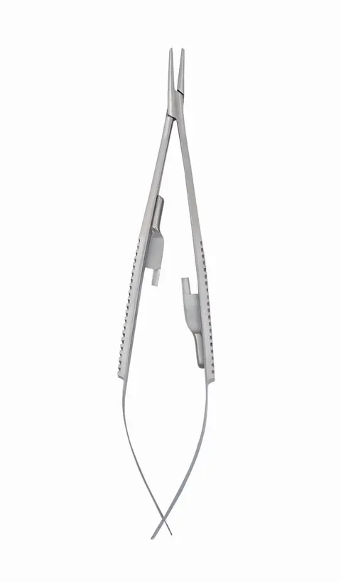 Igłotrzymacz Castroviejo mikrochirurgiczny prosty 14 cm