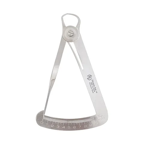 Grubościomierz Iwanson do metalu 10 cm dentystyczny