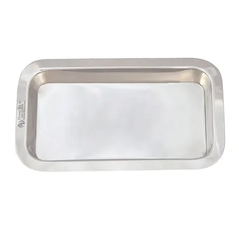 Tacka na narzędzia metalowa stomatologiczna 190x100x22 mm