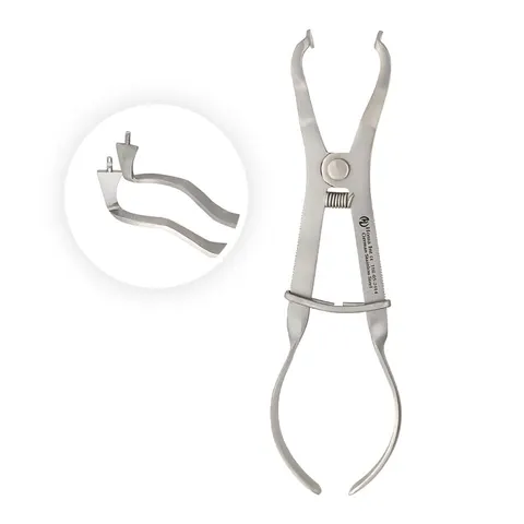 Kleszcze do koferdamu Ivory 17 cm