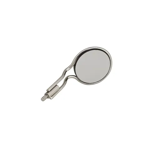 Lusterko stomatologiczne przedniopowierzchniowe, rodowane, dwustronne nr 5, śr. 24 mm