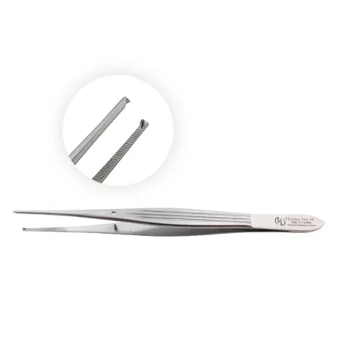 Pęseta Gillies chirurgiczna z ząbkami 2:1 prosta 15 cm