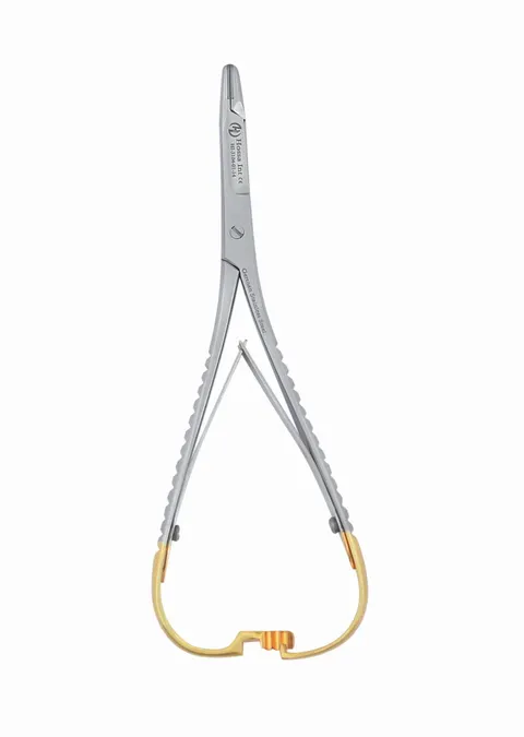 Igłotrzymacz Mathieu-Olsen prosty T.C. Gold 14 cm