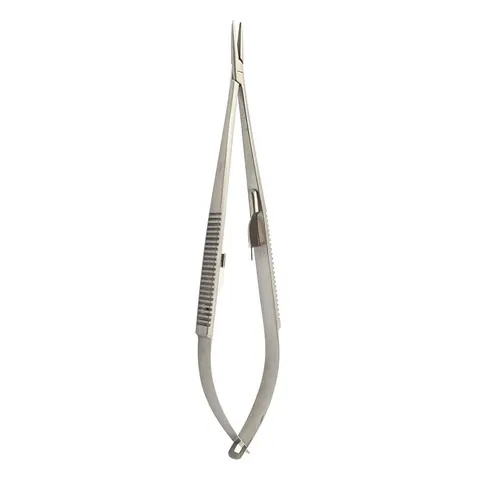 Igłotrzymacz Castroviejo mikrochirurgiczny prosty 18 cm