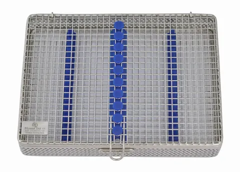 Kaseta do sterylizacji narzędzi na 10 szt. 200x145x35 mm