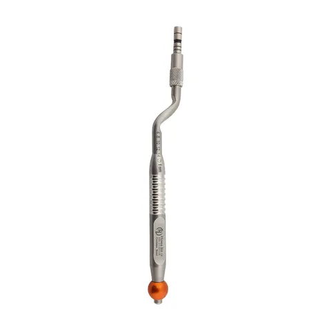 Osteotom implantologiczny zagięty Ø 5mm z ogranicznikiem