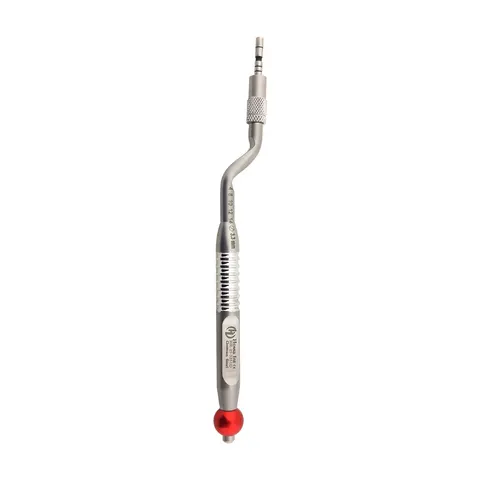 Osteotom implantologiczny zagięty Ø 3,3mm z ogranicznikiem