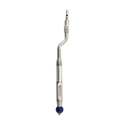 Osteotom implantologiczny zagięty Ø 3,8mm z ogranicznikiem