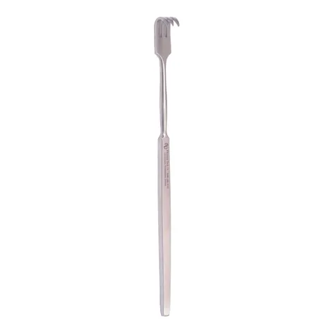 Hak chirurgiczny ostry, 3 ząbki 16 cm