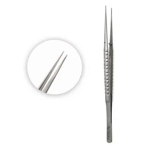 Pęseta mikrochirurgiczna prosta 18 cm