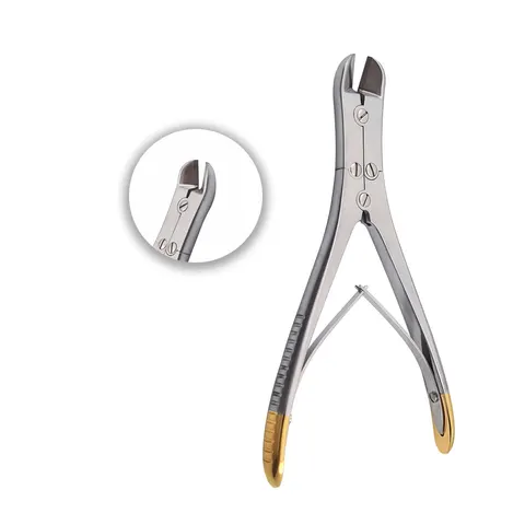 Kleszcze boczne do cięcia drutu T.C. Gold 17,5 cm