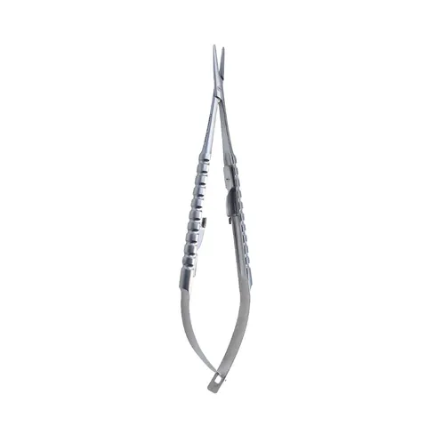 Igłotrzymacz Castroviejo prosty, okrągła rączka 14 cm
