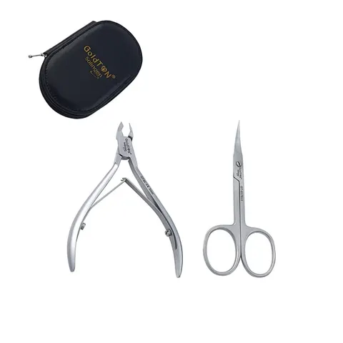 Zestaw do manicure 2 elementów GoldTon