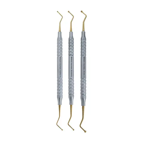 Zestaw upychadeł kulkowych gold, rozmiar S, M, L