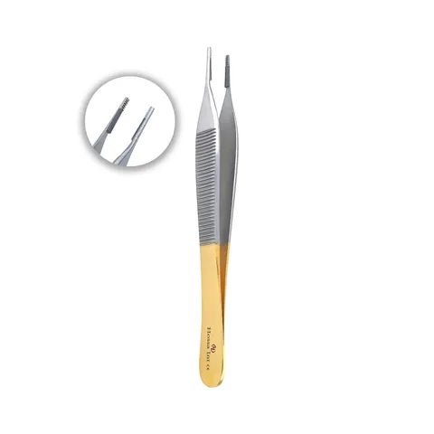 Pęseta Adson Brown T.C. Gold 12 cm