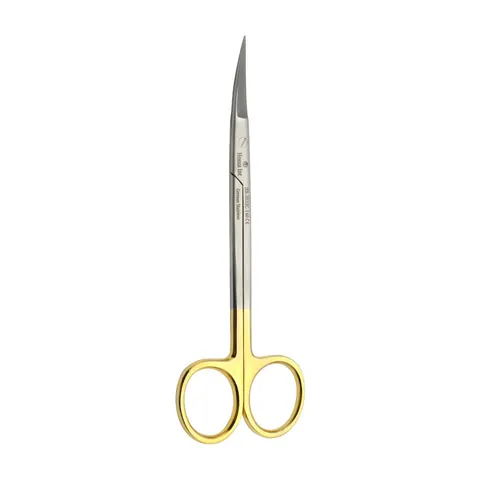 Nożyczki chirurgiczne JOSEPH T.C Gold ostro-ostre zagięte 14 cm