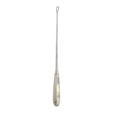 Skrobaczka ginekologiczna ostra Recamier fig 0 (6 mm), dł. 31 cm