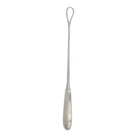 Skrobaczka ginekologiczna ostra Recamier fig 9 (19 mm), dł. 31 cm