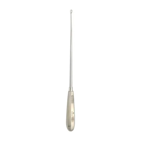 Skrobaczka ginekologiczna tępa Recamier fig 00 (4 mm), dł. 31 cm