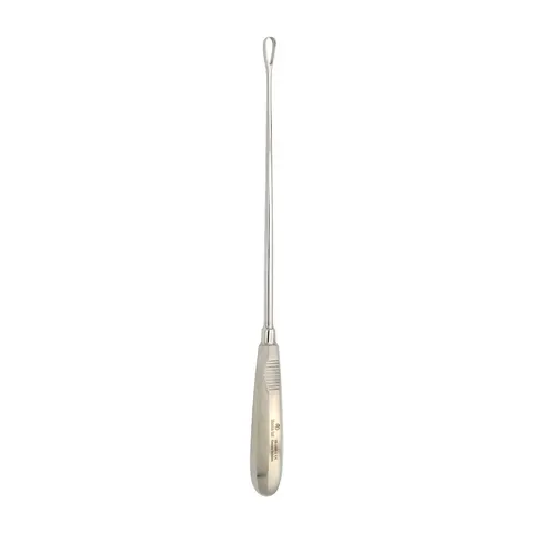 Skrobaczka ginekologiczna tępa Recamier fig 1 (7 mm), dł. 31 cm