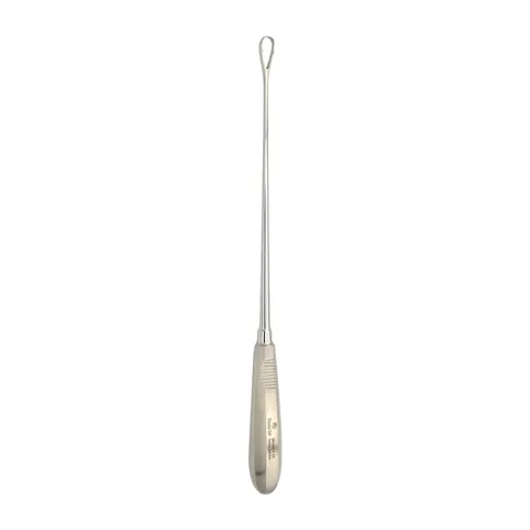 Skrobaczka ginekologiczna tępa Recamier fig 2 (8 mm), dł. 31 cm