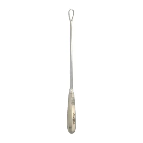 Skrobaczka ginekologiczna tępa Recamier fig 4 (11 mm), dł. 31 cm