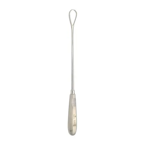 Skrobaczka ginekologiczna tępa Recamier fig 9 (16 mm), dł. 31 cm